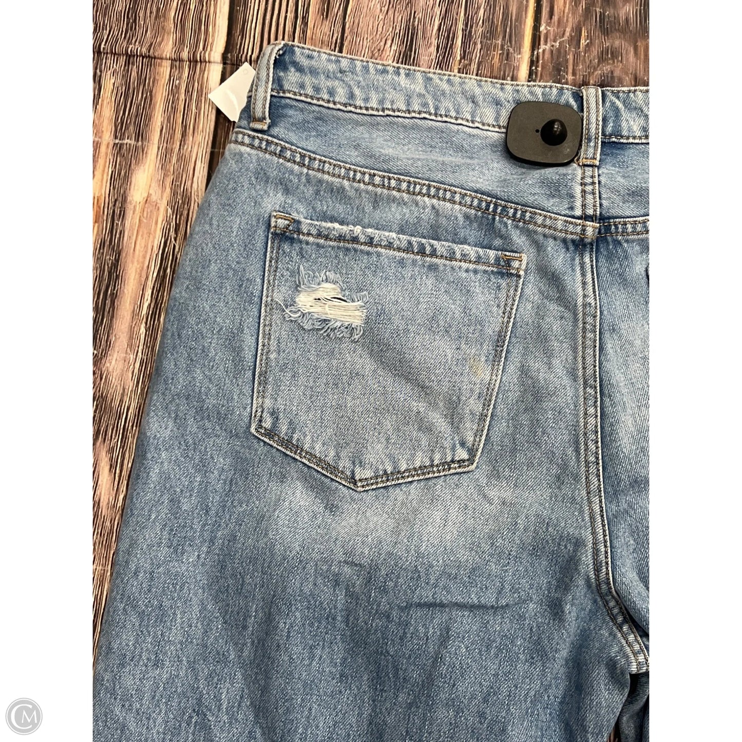 Jeans Wide Leg By Vervet In Blue, Size: 14