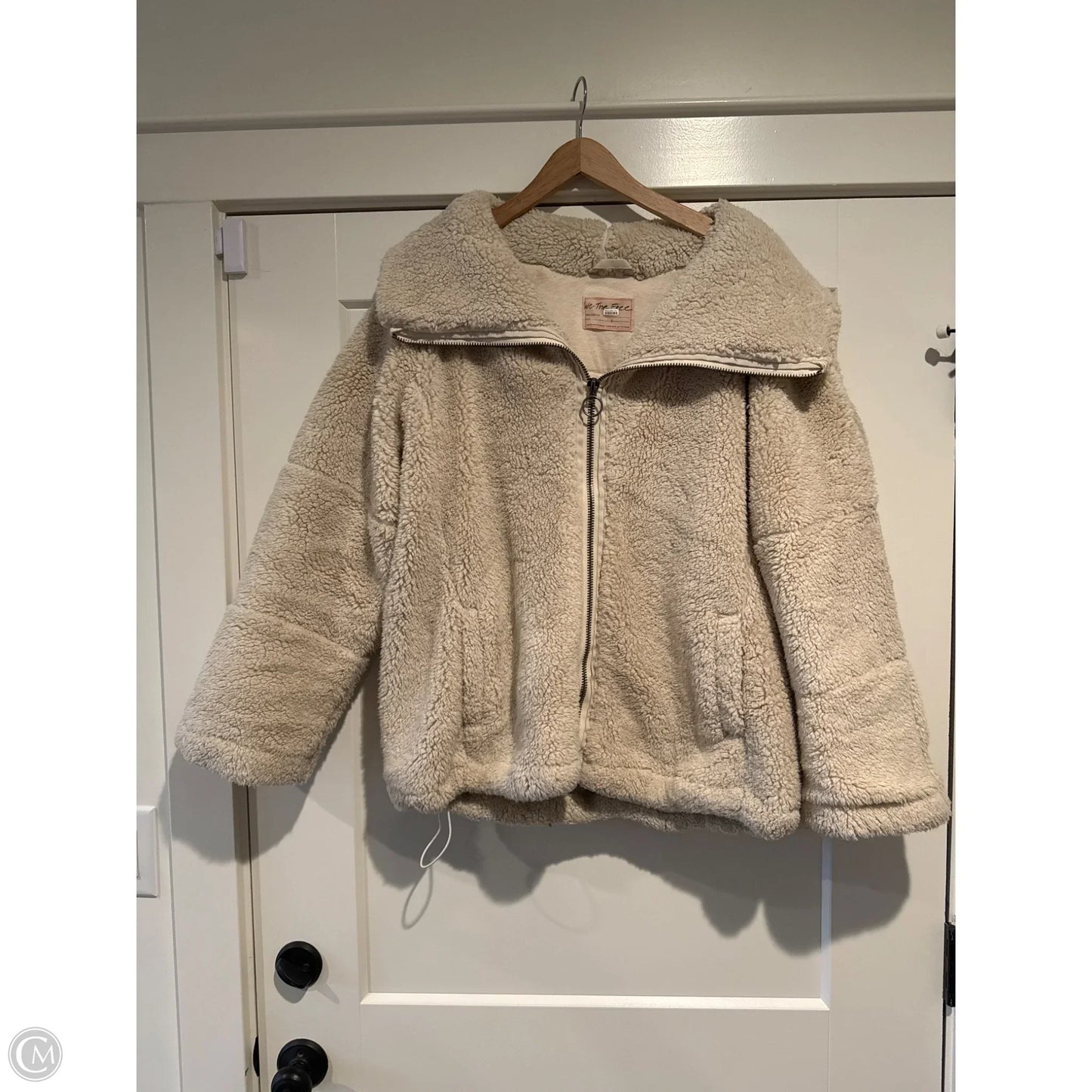 Coat Faux Fur & Sherpa By We The Free In Tan, Size: S