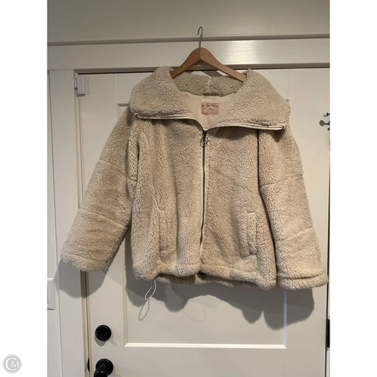 Coat Faux Fur & Sherpa By We The Free In Tan, Size: S