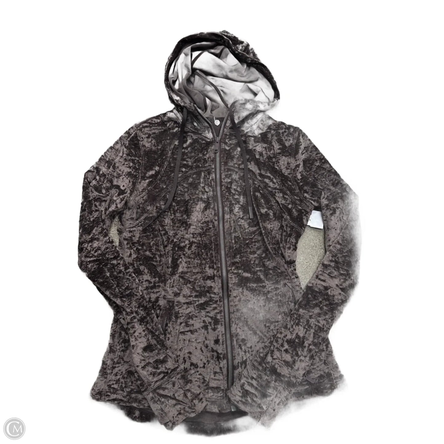 Athletic Jacket By Lululemon In Brown, Size: Xs