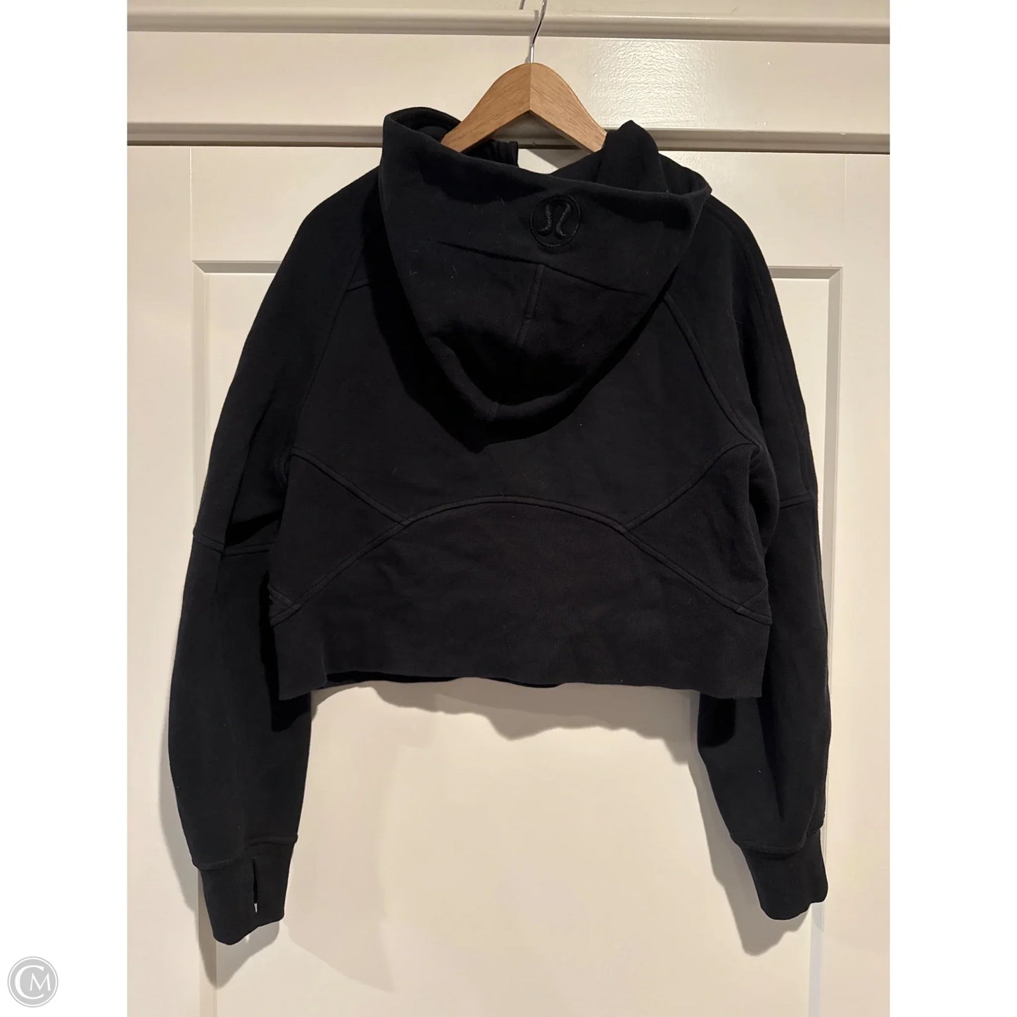 Sweatshirt Hoodie By Lululemon In Black, Size: S
