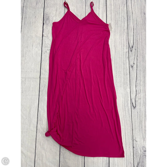 Dress Casual Maxi By Zenana In Pink, Size: 1x