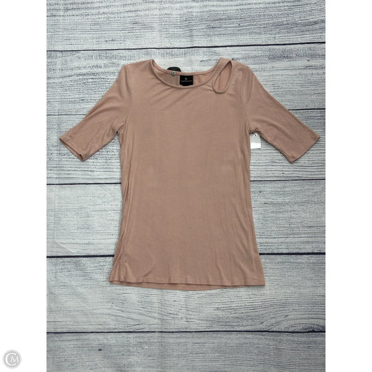Top Short Sleeve By Worthington In Pink, Size: Xs