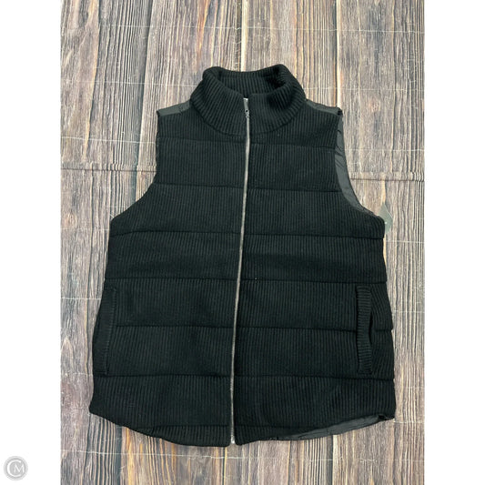 Vest Puffer & Quilted By Chicos In Black, Size: M
