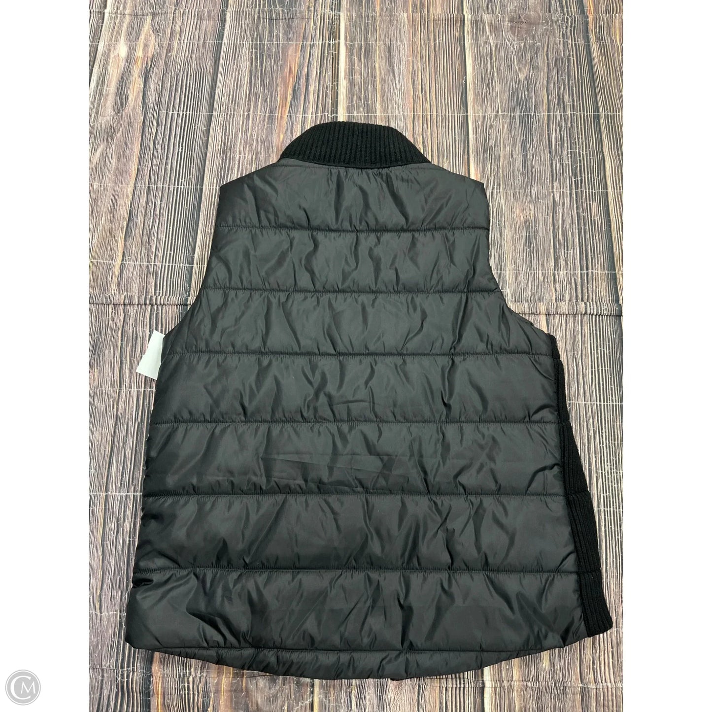 Vest Puffer & Quilted By Chicos In Black, Size: M