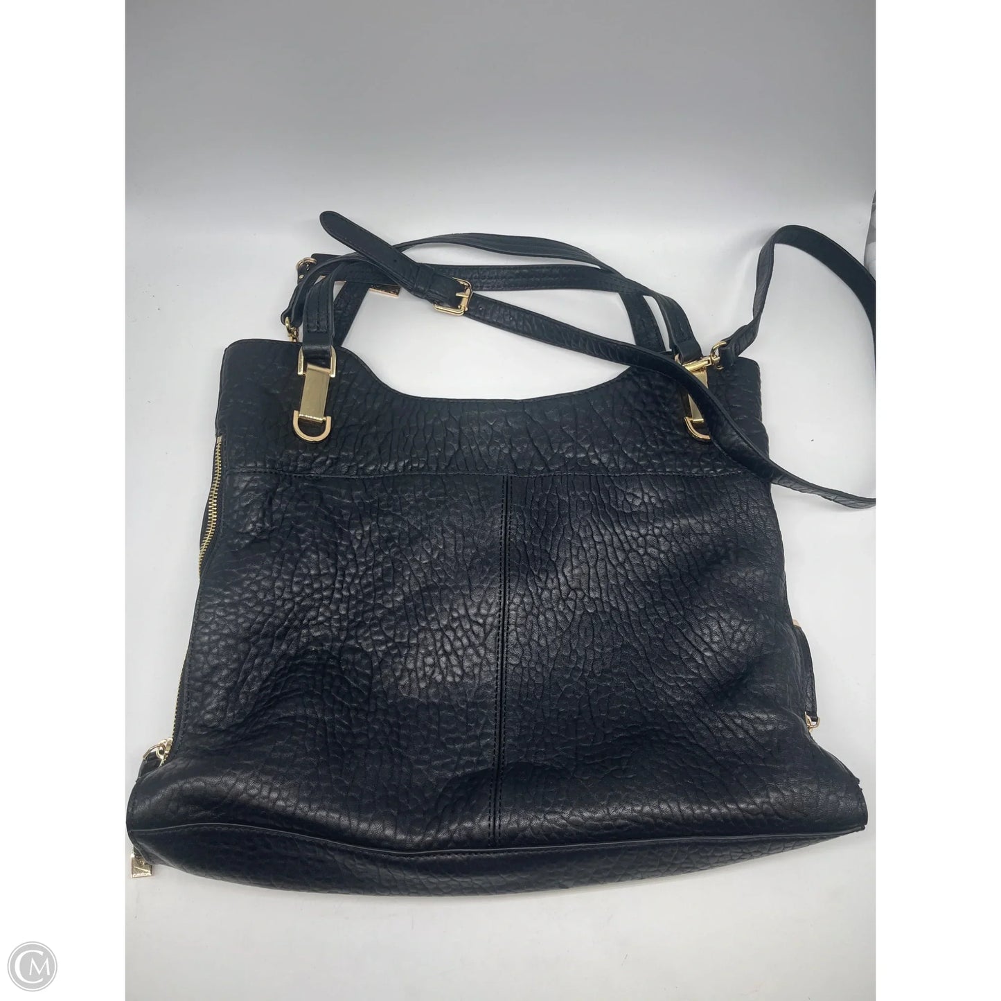 Handbag Leather By Vince Camuto, Size: Large