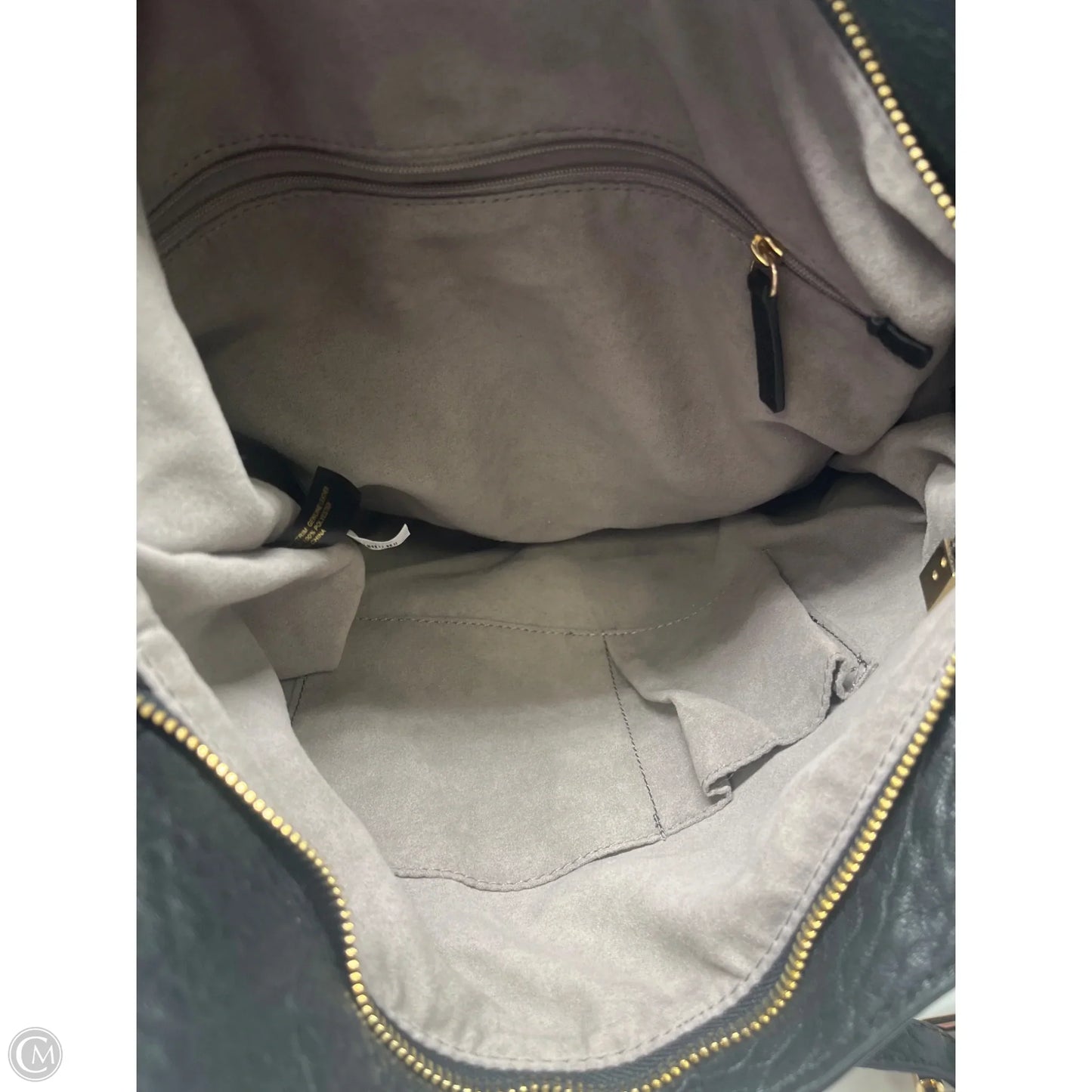 Handbag Leather By Vince Camuto, Size: Large