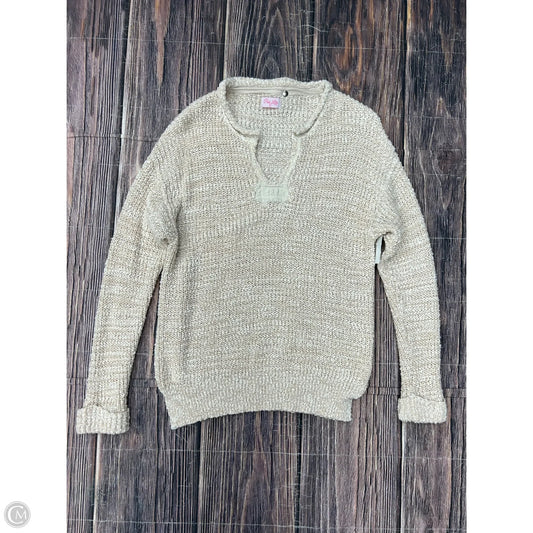 Sweater By Pink Lily In Cream, Size: Xs