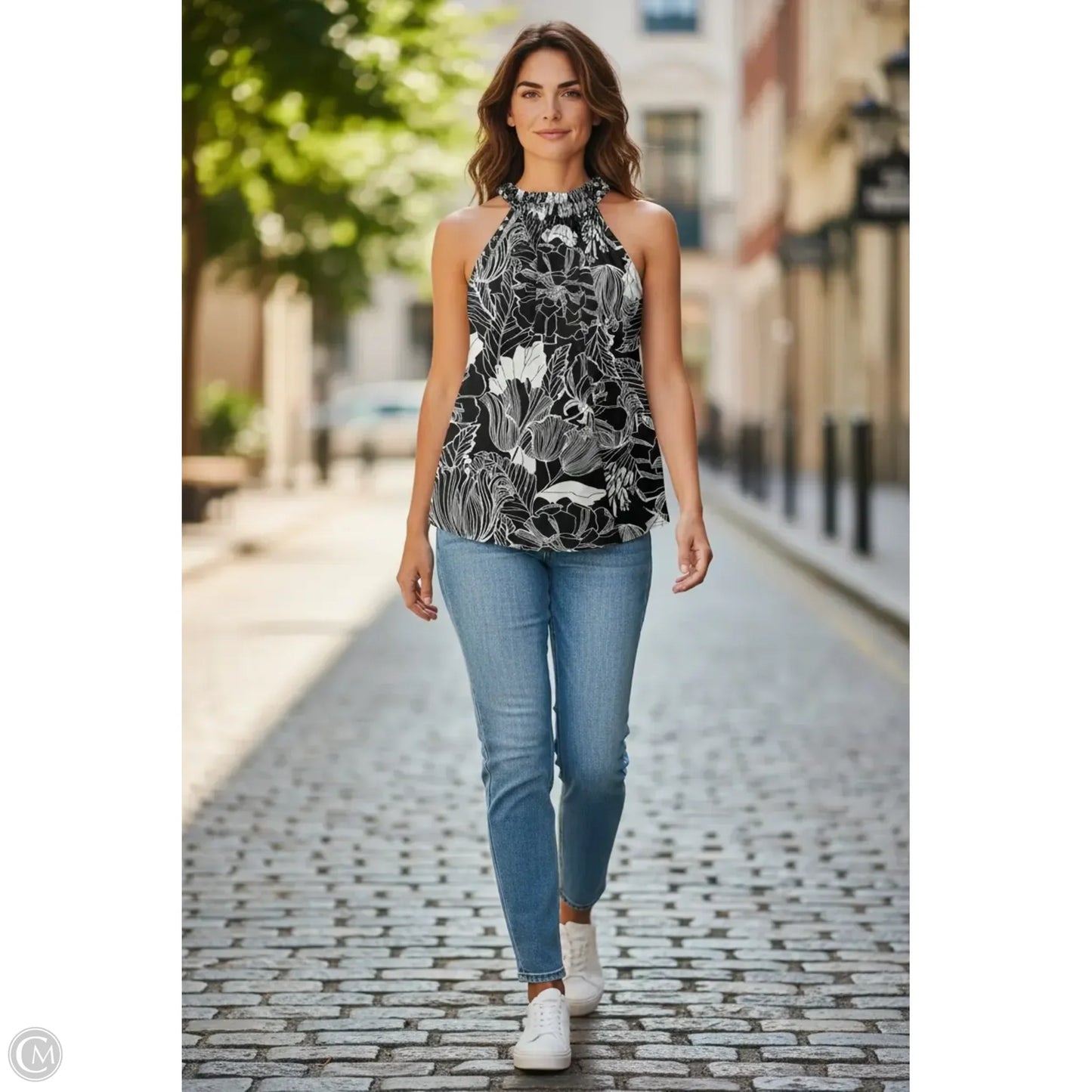 Top Sleeveless By White House Black Market In Black, Size: M