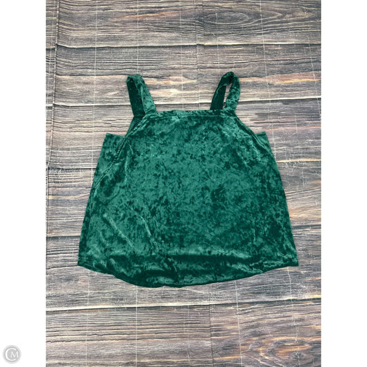 Tank Top By J. Jill In Green, Size: L