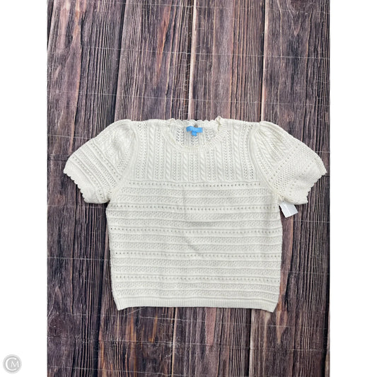 Sweater By Draper James In Cream, Size: L