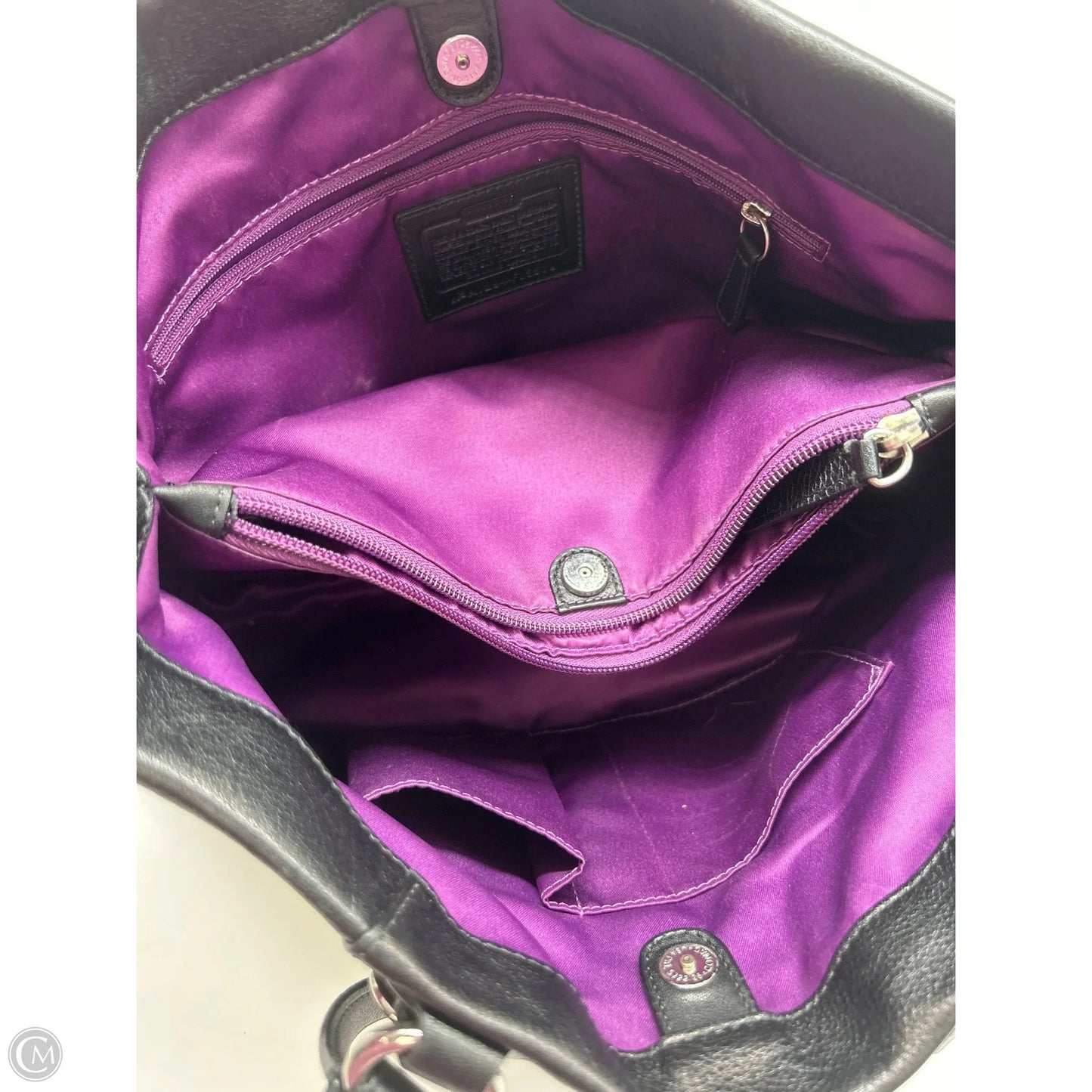 Handbag Designer By Coach, Size: Large