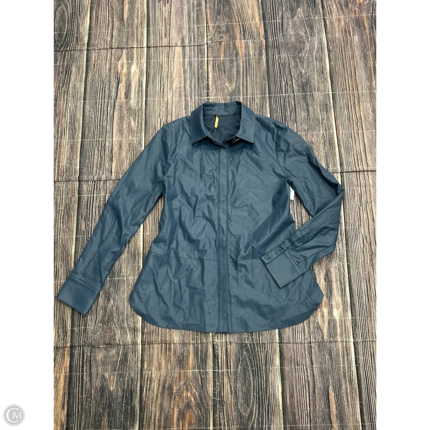 Top Long Sleeve By Clothes Mentor In Blue, Size: S