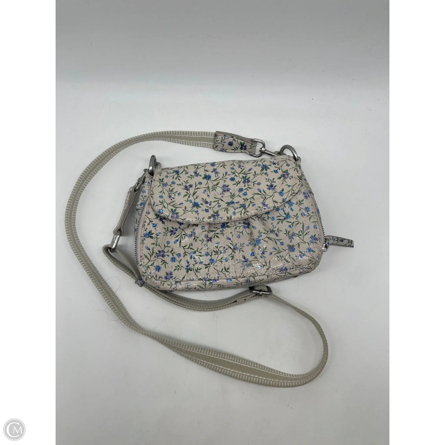 Crossbody Leather By Clothes Mentor, Size: Small