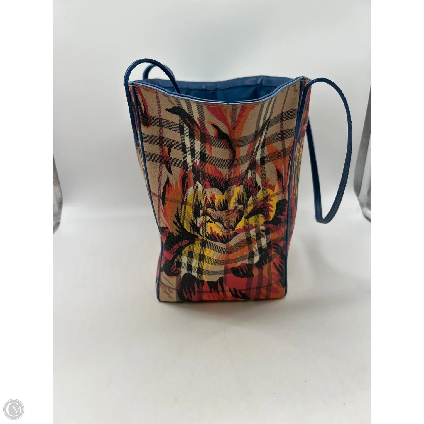 Tote Luxury Designer By Burberry, Size: Medium