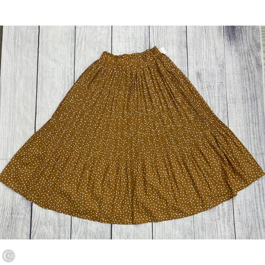 Skirt Maxi By Zeagoo In Yellow, Size: M