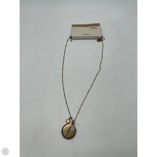 Necklace Charm By Buckle Black