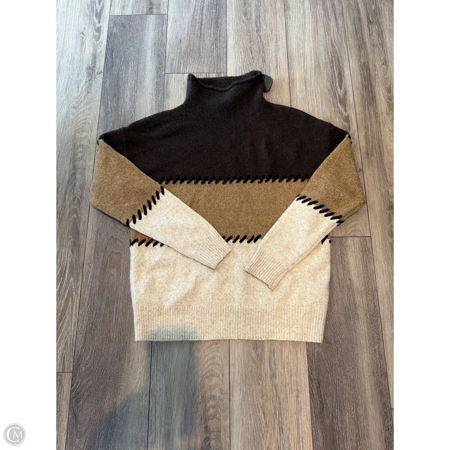 Sweater By Karen Kane In Brown, Size: S
