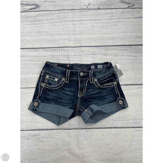 Shorts By Miss Me In Blue, Size: 0