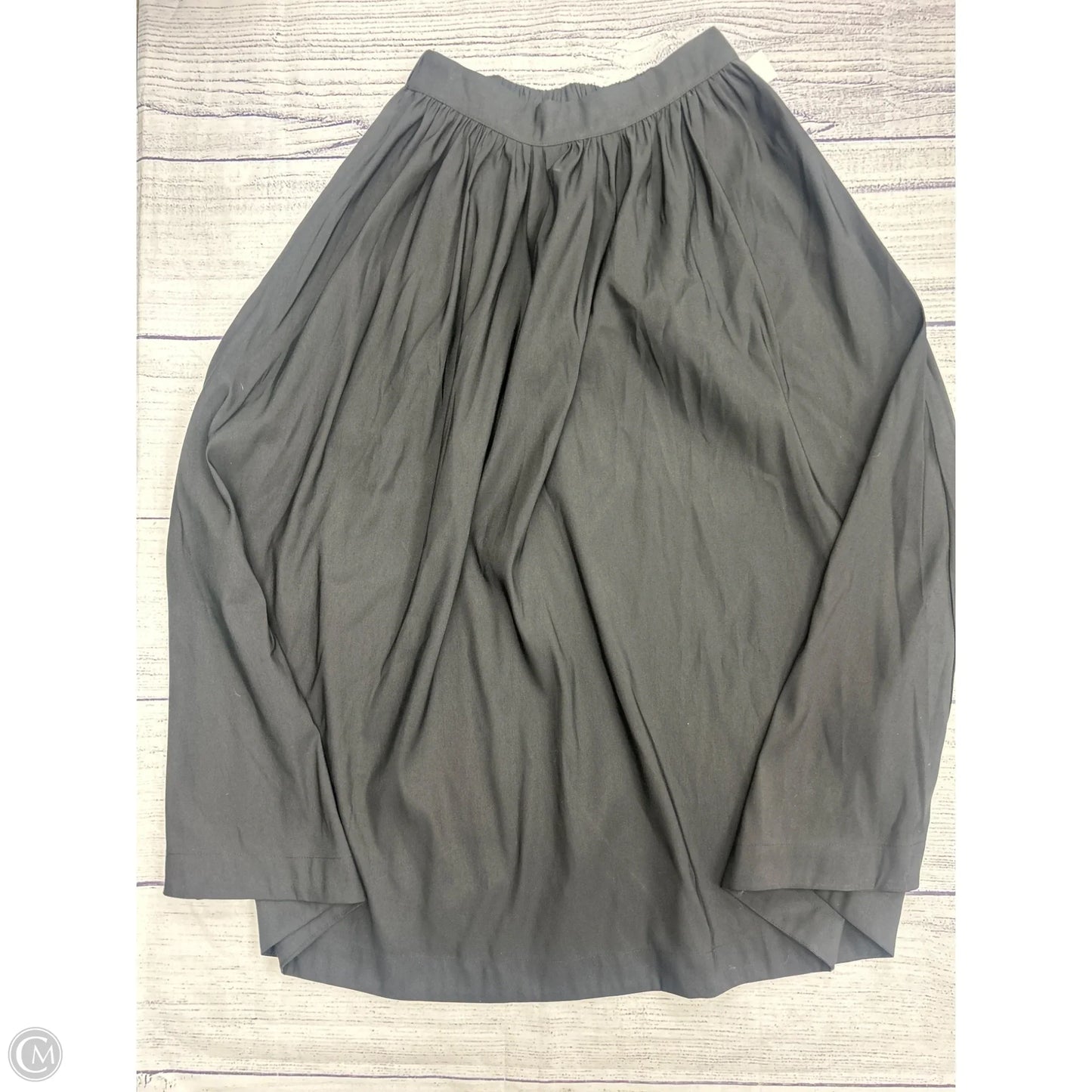 Skirt Maxi By A New Day In Black, Size: M