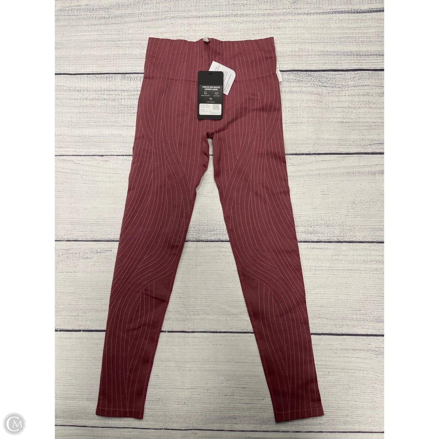 Athletic Leggings By Fabletics In Pink, Size: M