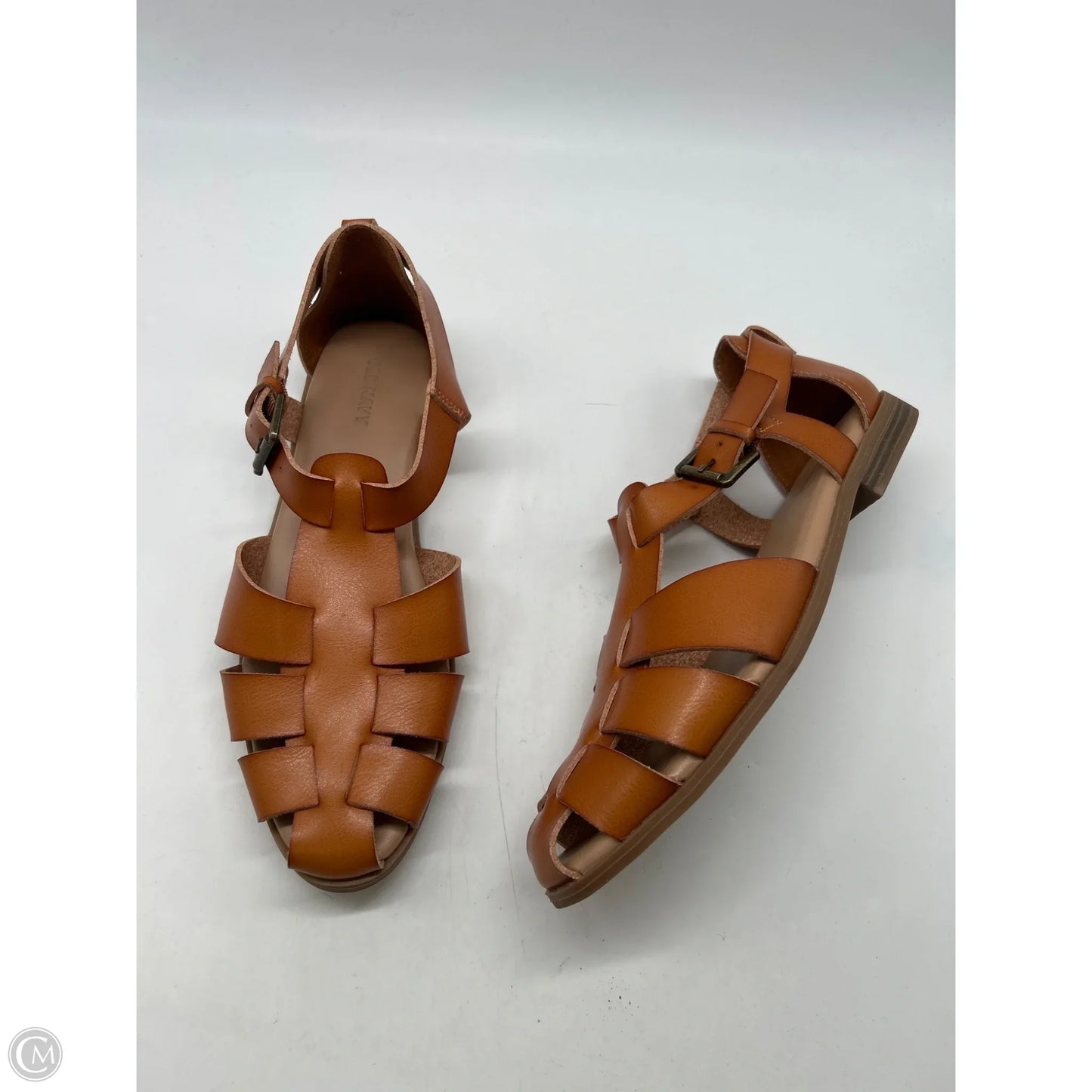 Sandals Flats By Old Navy In Brown, Size: 8.5
