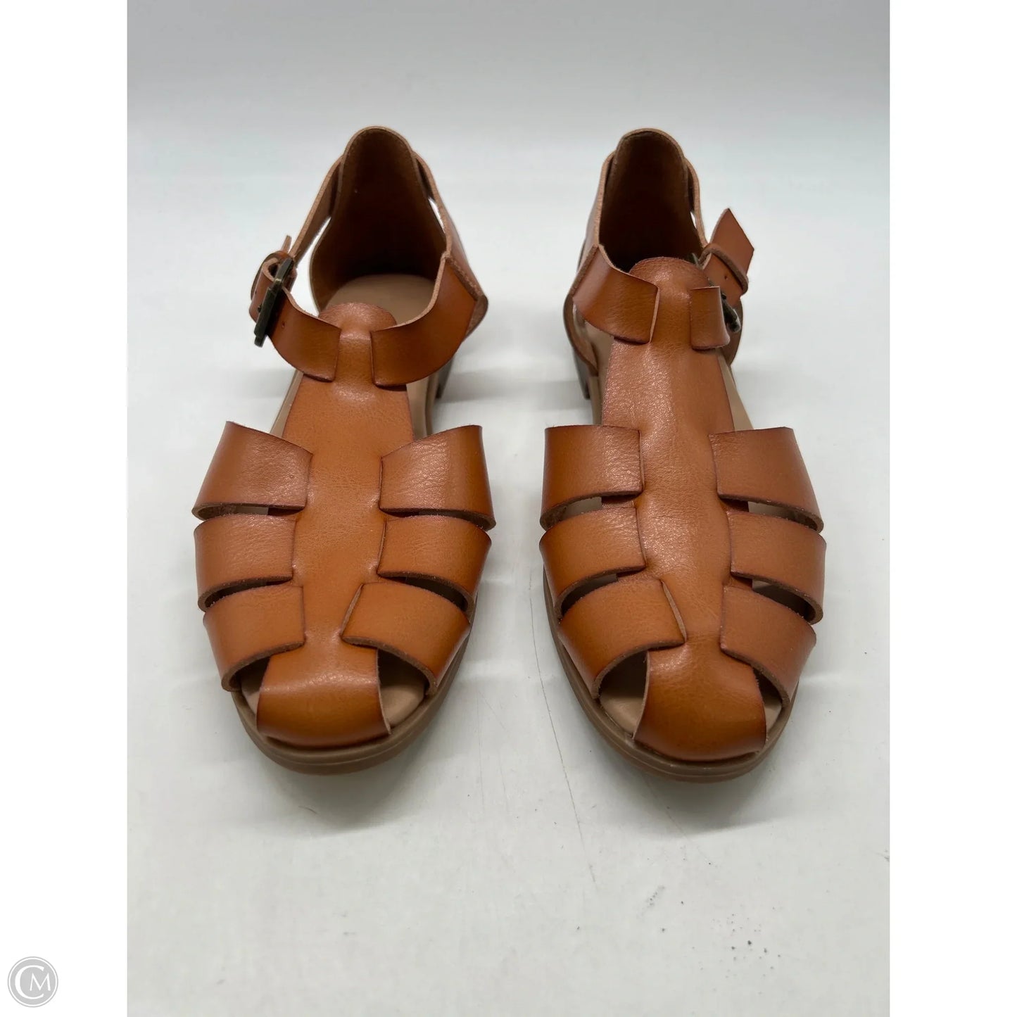 Sandals Flats By Old Navy In Brown, Size: 8.5