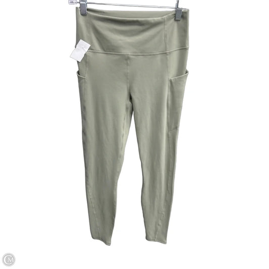 Athletic Leggings By Fabletics In Green, Size: M