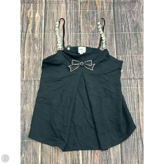 Top Sleeveless By Maeve In Black, Size: M