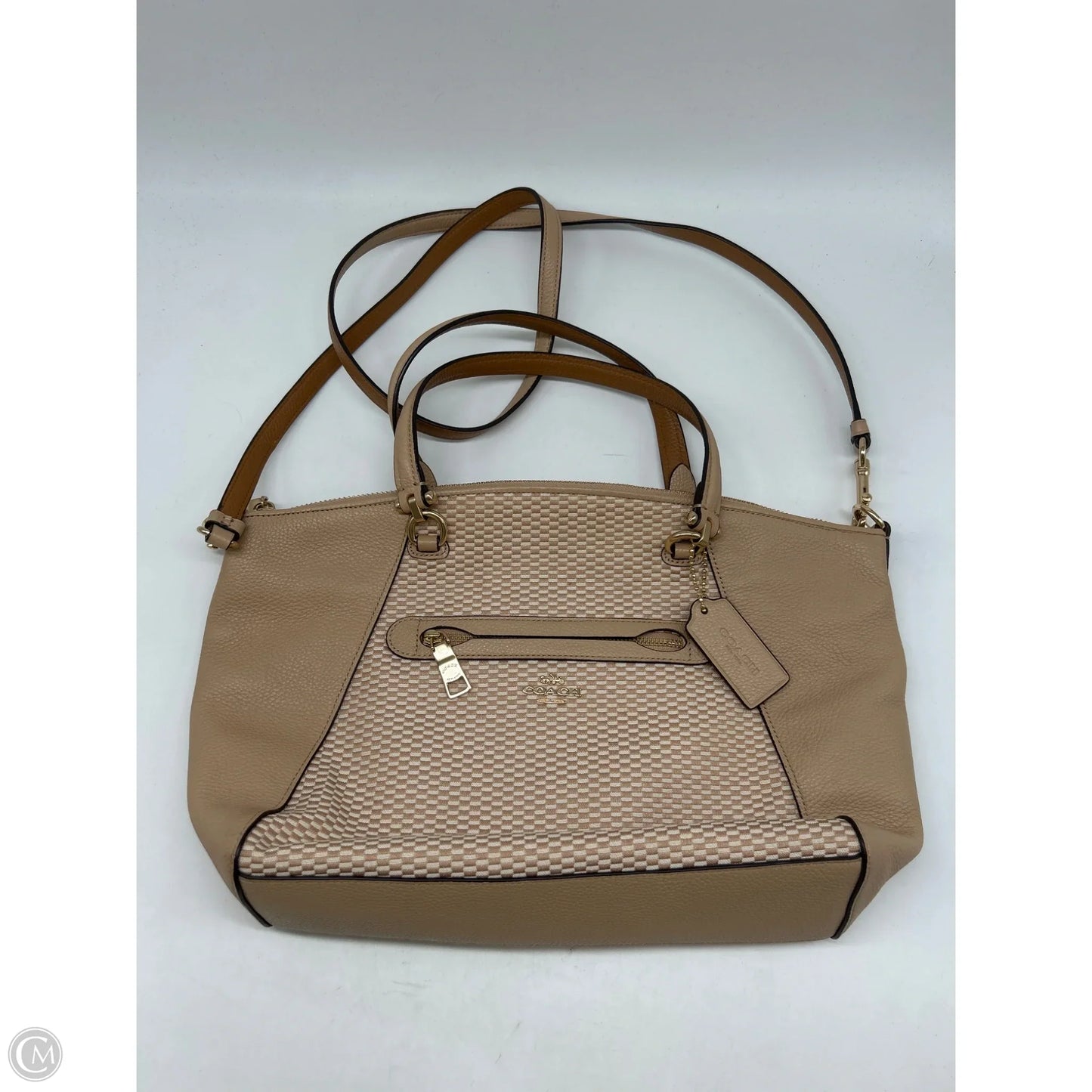 Crossbody Designer By Coach, Size: Medium