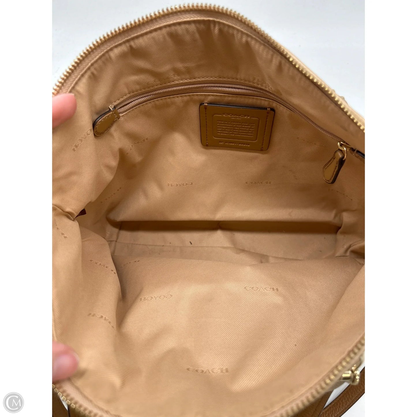 Crossbody Designer By Coach, Size: Medium