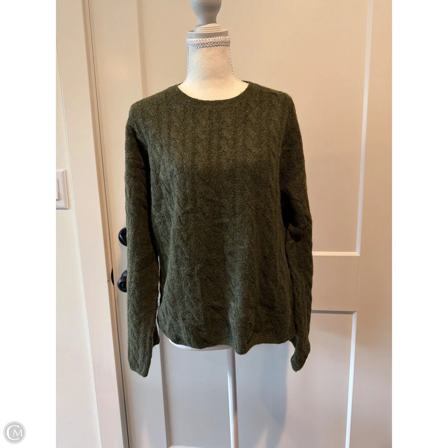 Sweater By Loft In Green, Size: Xs