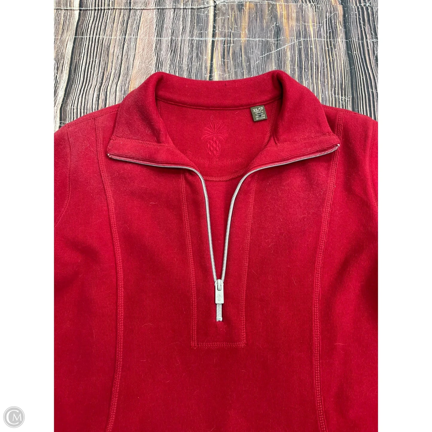 Sweatshirt Collar By Tommy Bahama In Red, Size: Xs