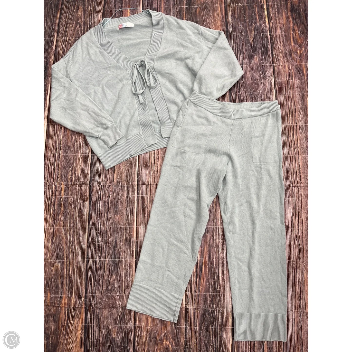 Pants Set 2pc By Free People In Blue, Size: L