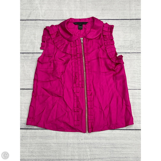 Top Sleeveless Designer By Marc By Marc Jacobs In Pink, Size: S