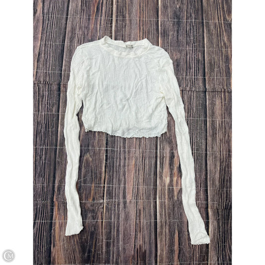 Top Short Sleeve By We The Free In Cream, Size: Xs