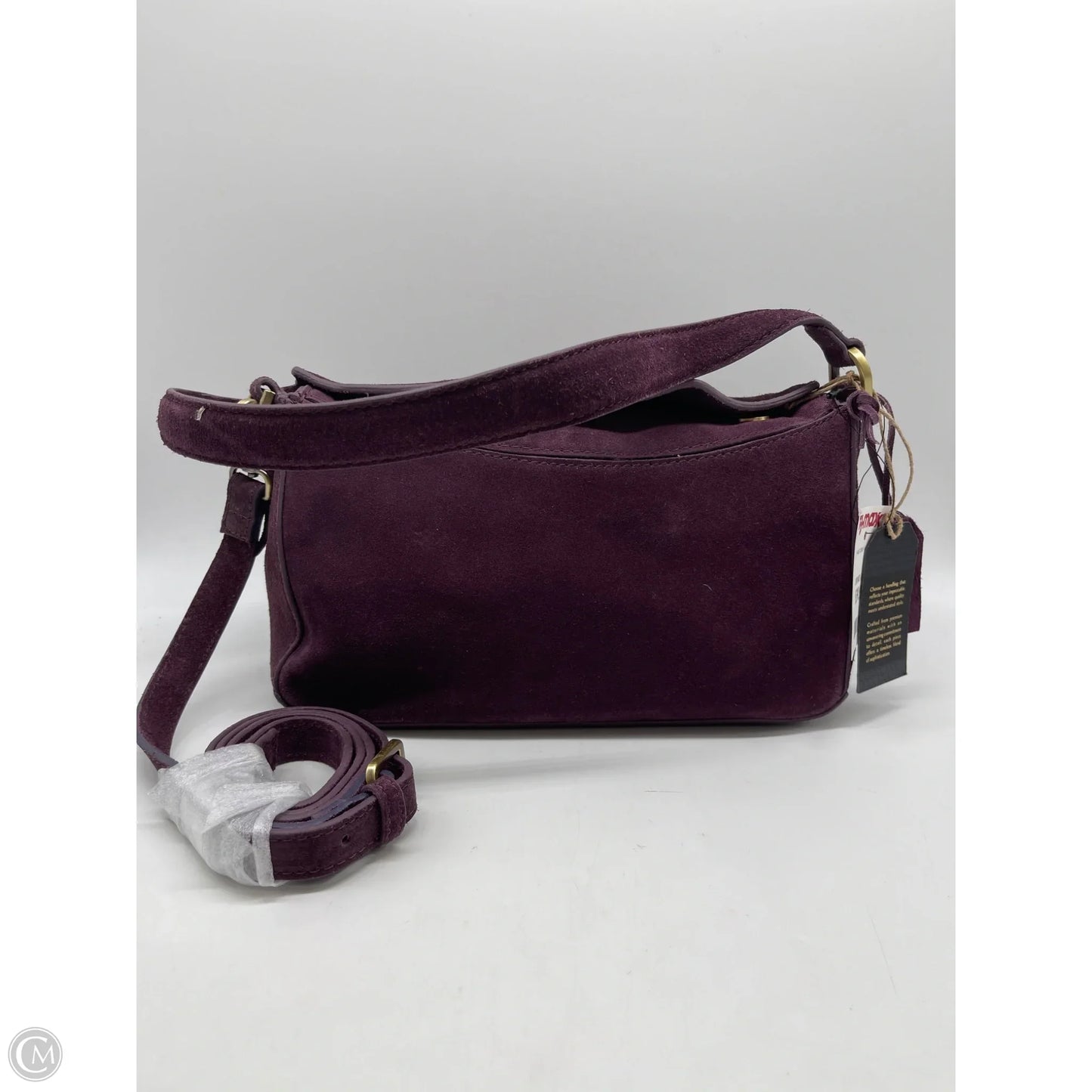 Crossbody Leather By Clothes Mentor, Size: Medium
