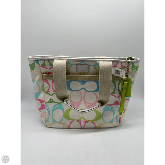 Handbag Designer By Coach, Size: Medium
