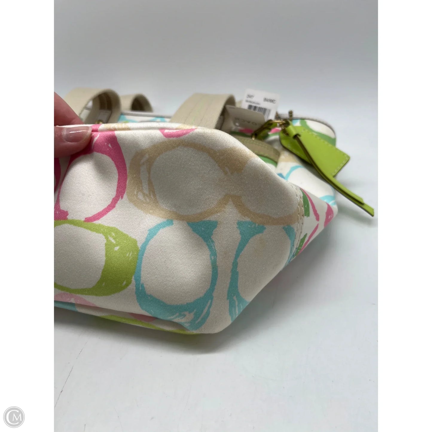 Handbag Designer By Coach, Size: Medium