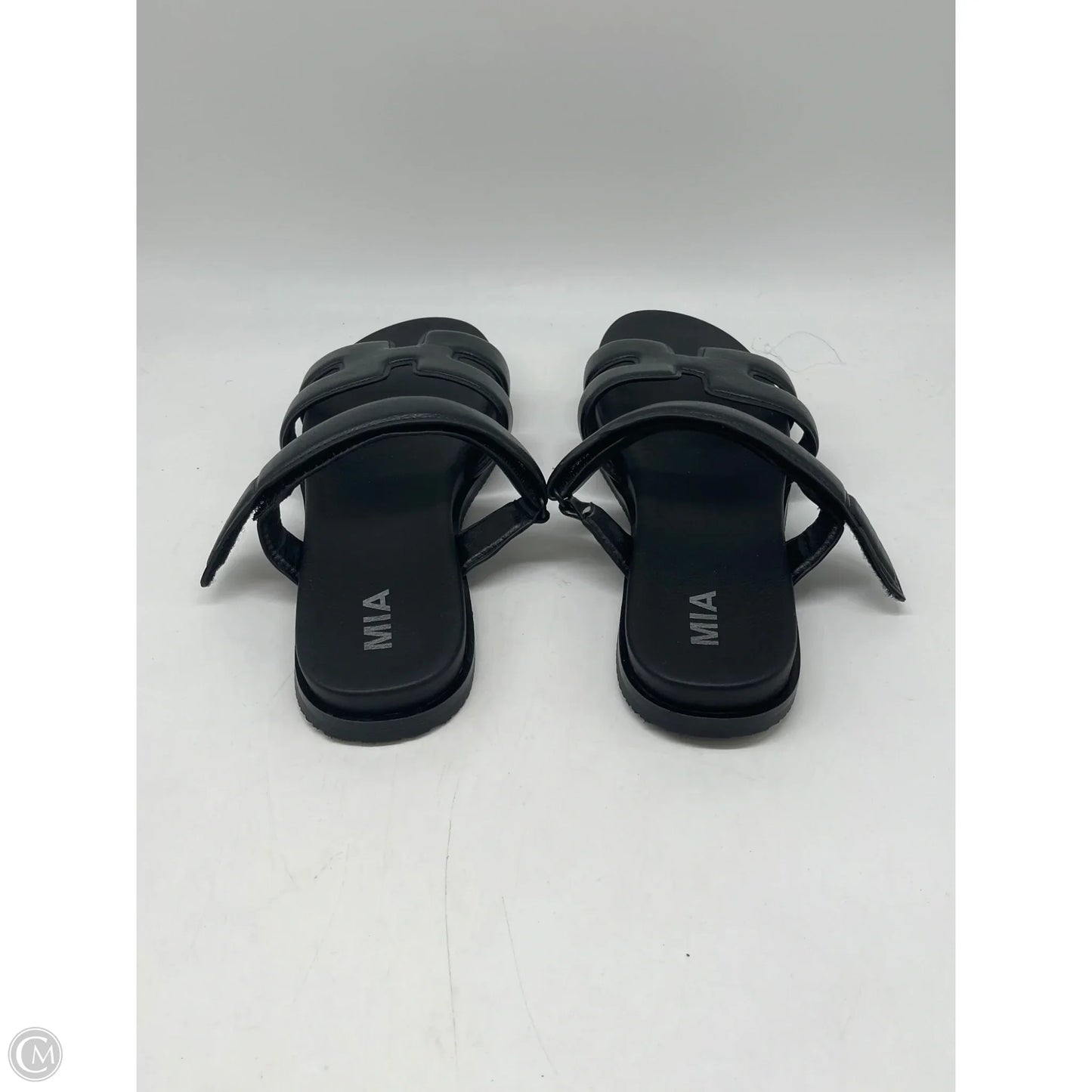 Sandals Flats By Mia In Black, Size: 8.5