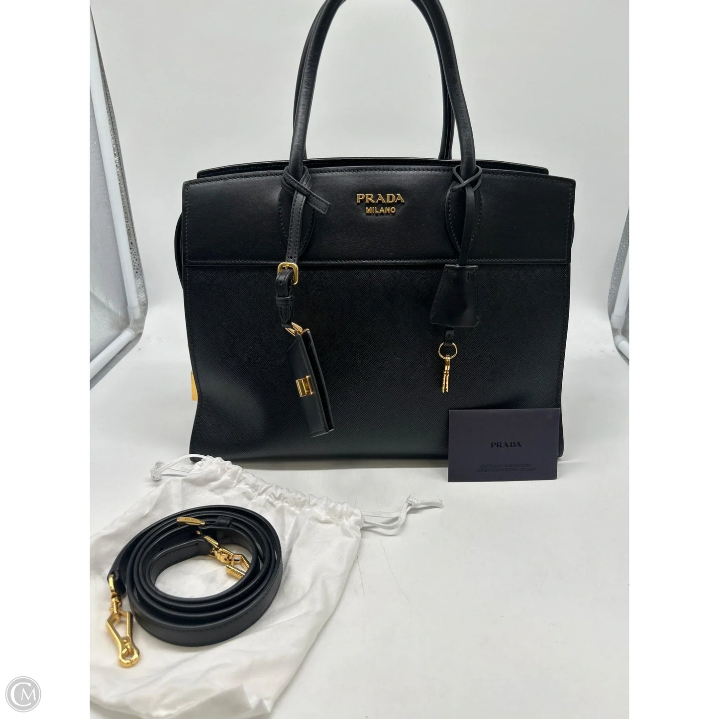 Handbag Luxury Designer By Prada, Size: Medium