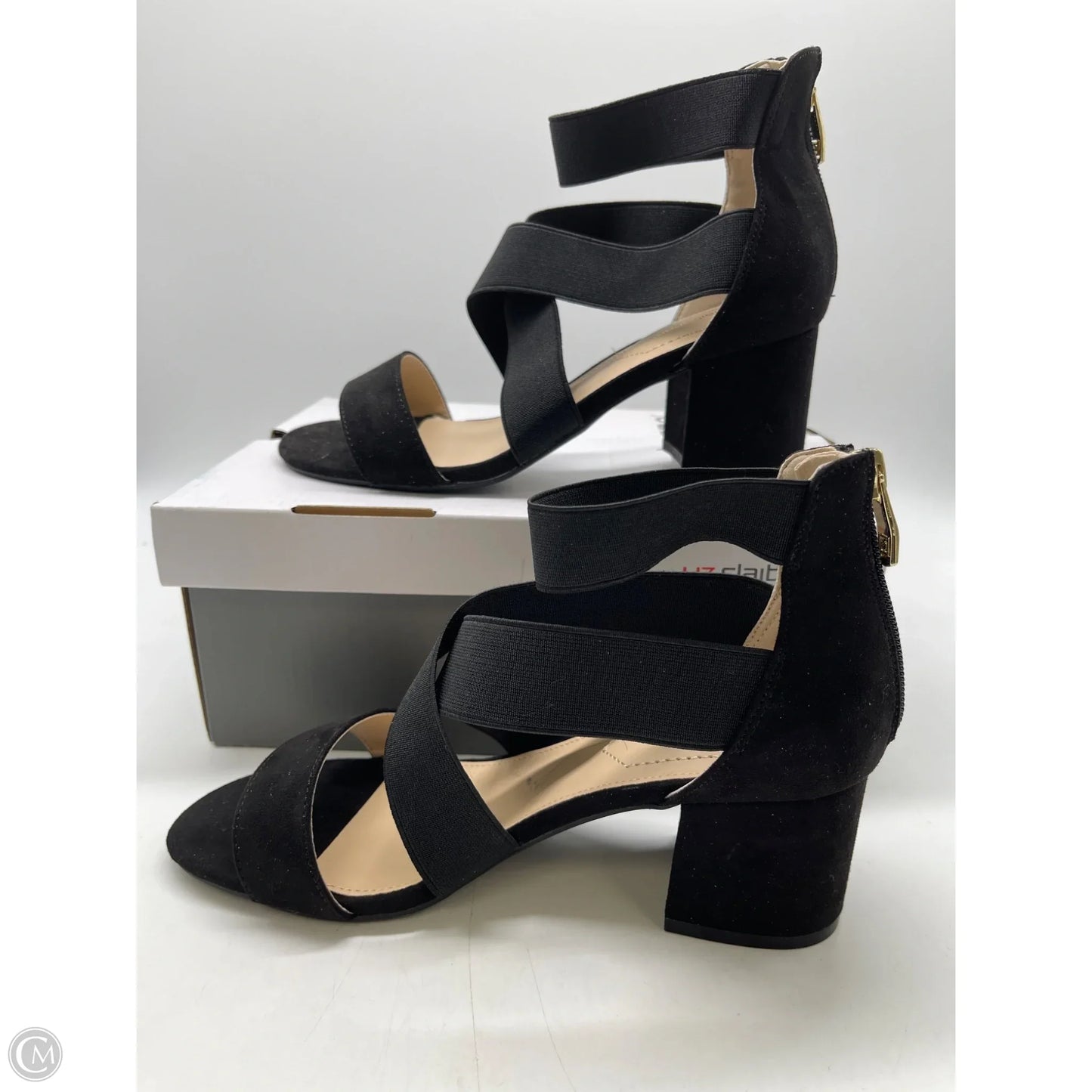 Shoes Heels Block By Liz Claiborne In Black, Size: 7