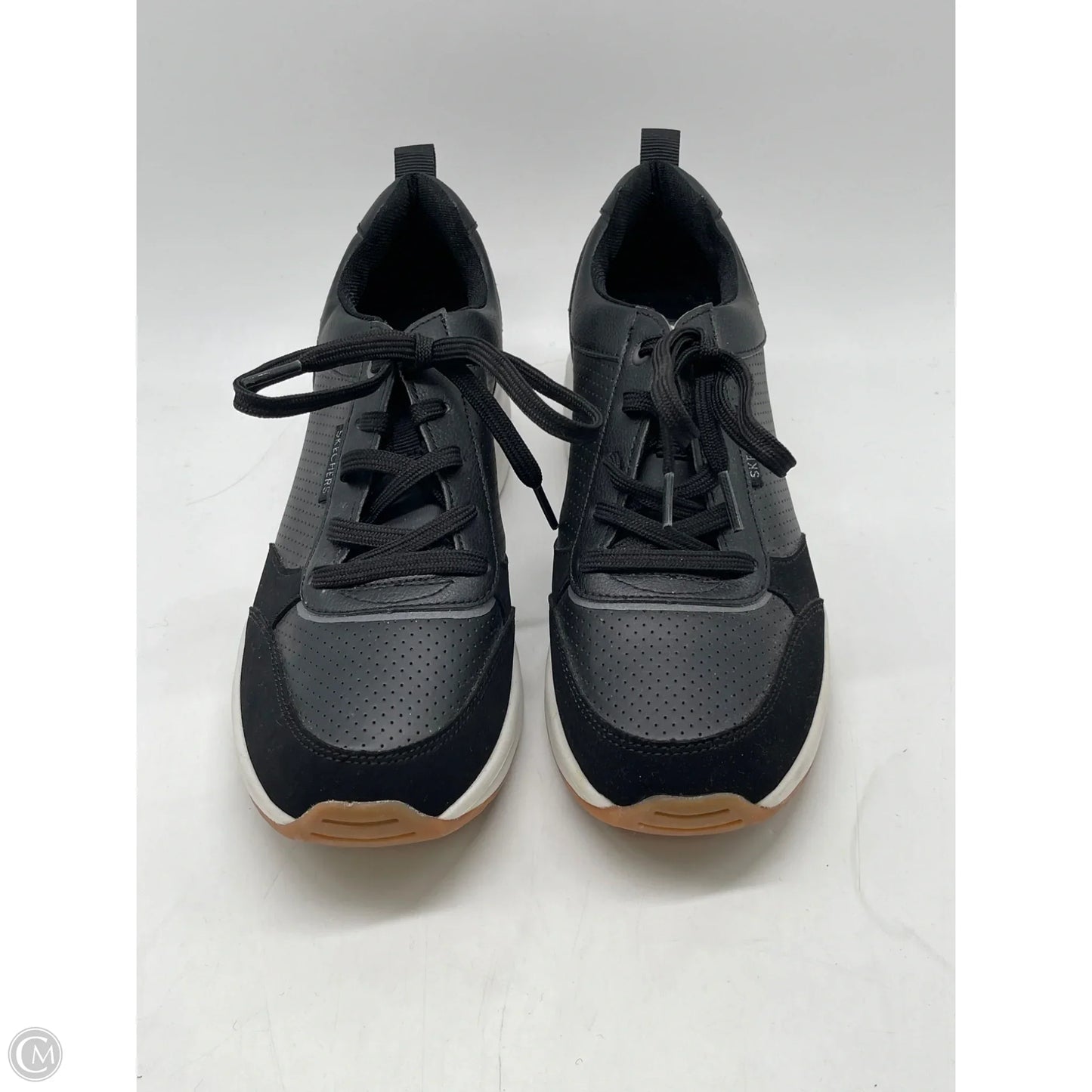 Shoes Sneakers By Skechers In Black, Size: 8