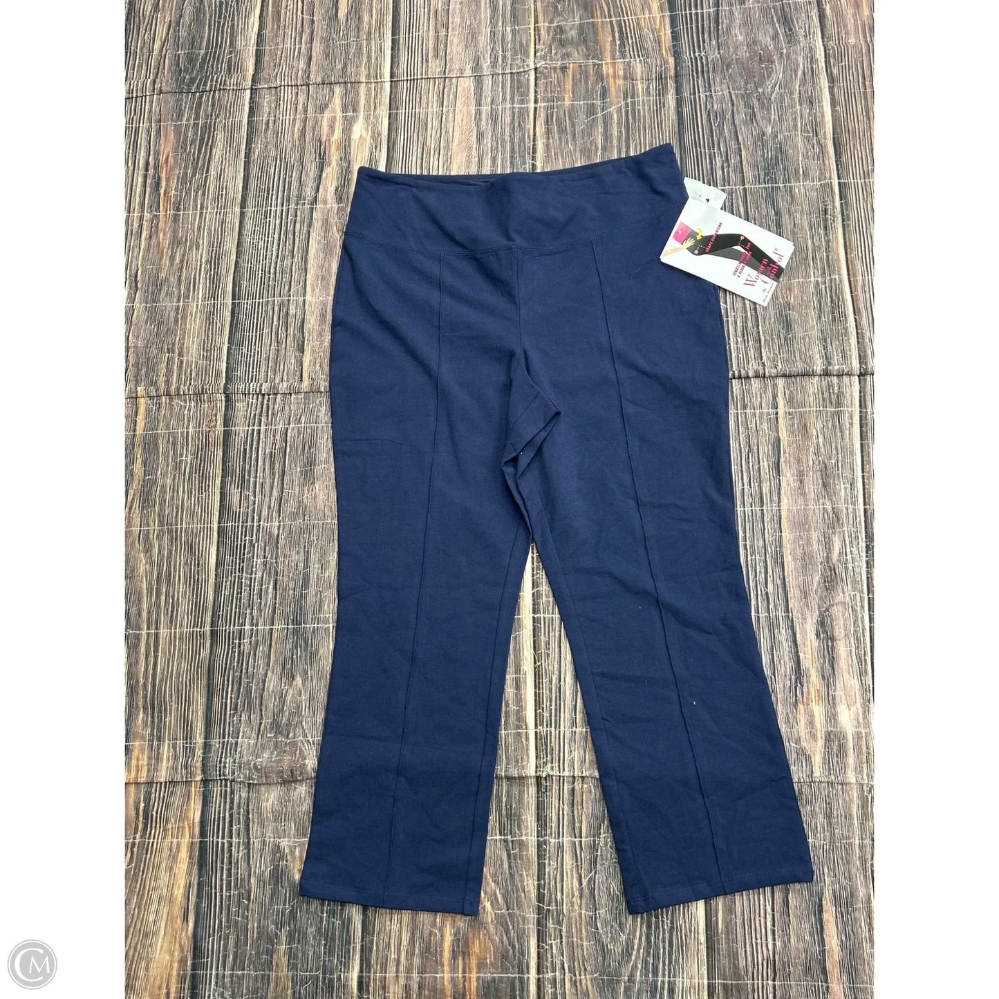 Pants Dress By Women With Control In Blue, Size: L