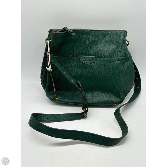 Crossbody Leather By Clothes Mentor, Size: Medium
