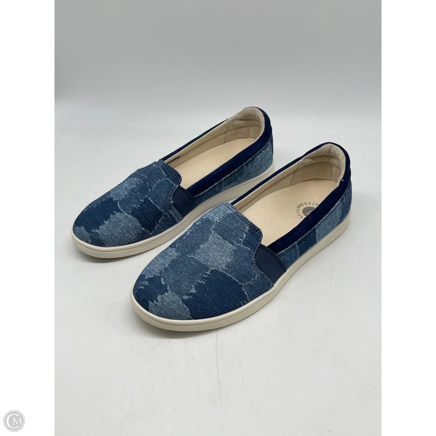 Shoes Flats By Clothes Mentor In Blue, Size: 9