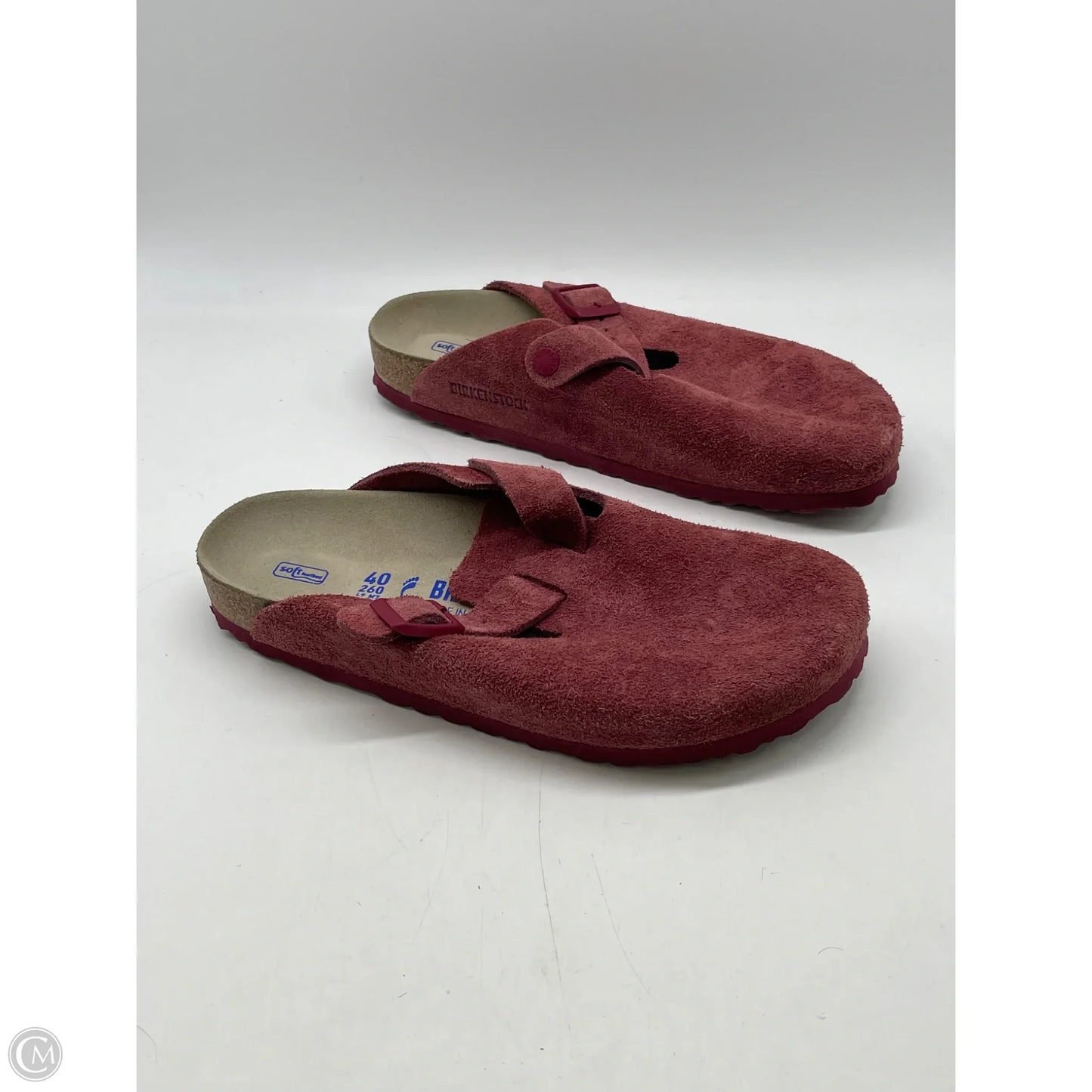 Shoes Flats By Birkenstock In Red, Size: 9