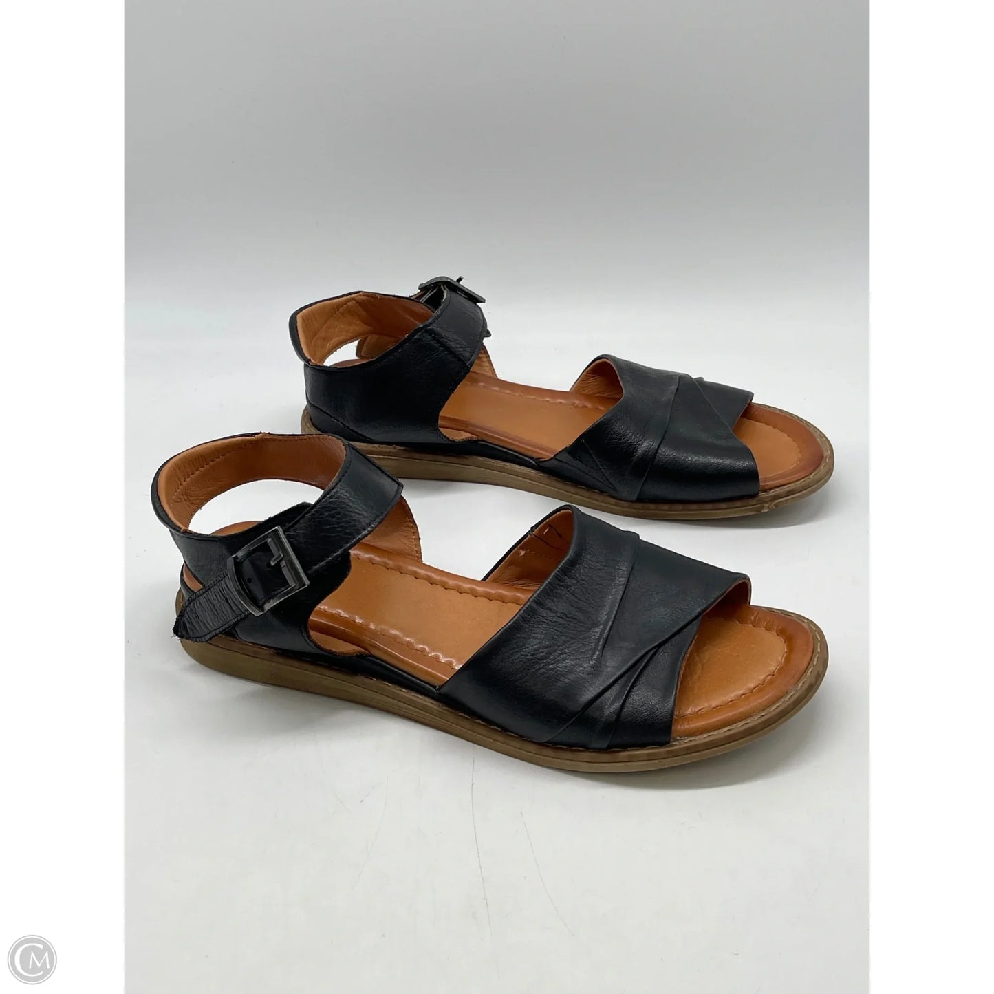 Sandals Flats By Miz Mooz In Black, Size: 10.5