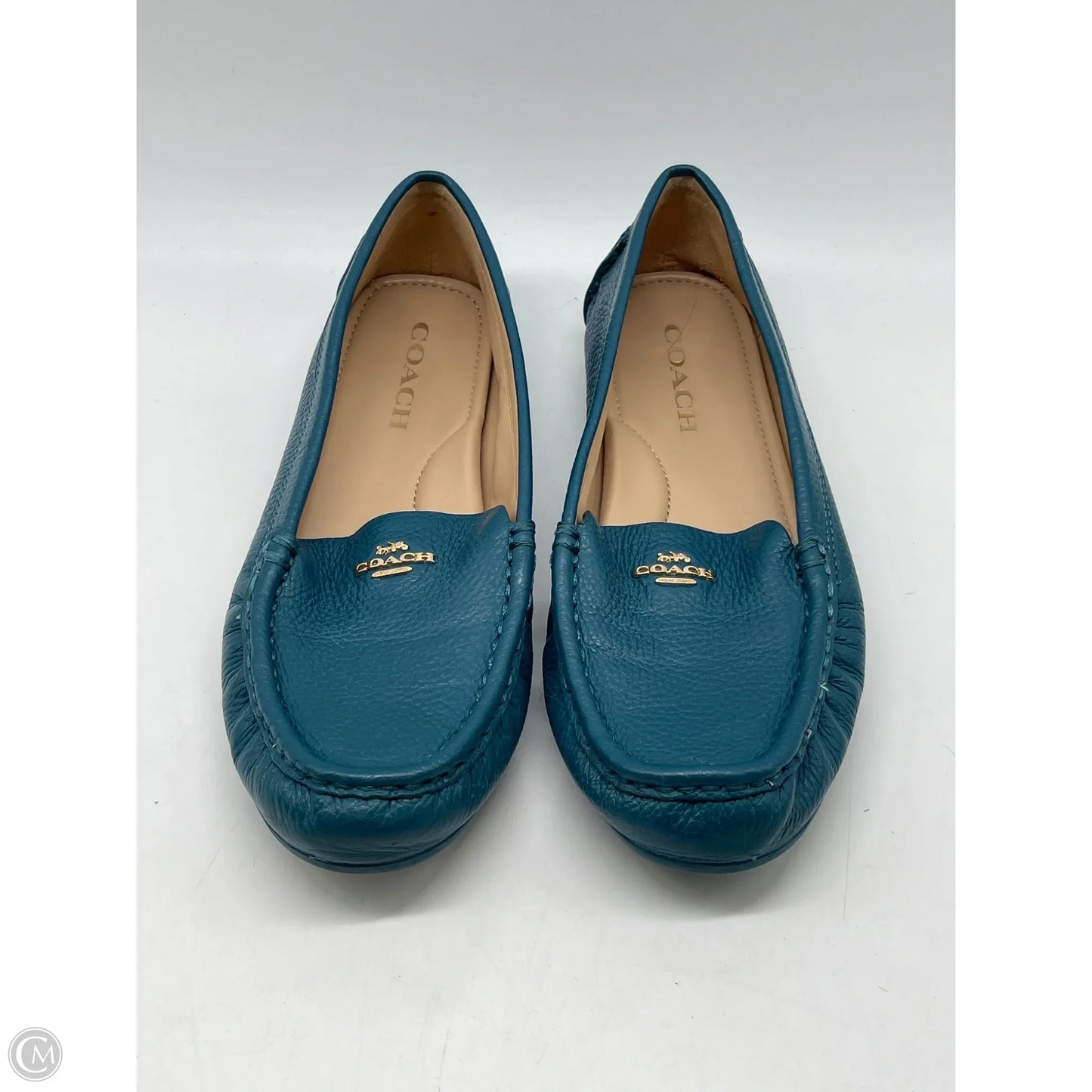 Shoes Designer By Coach In Blue, Size: 7.5