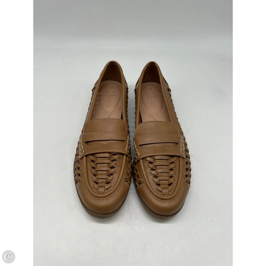 Shoes Flats By Time And Tru In Brown, Size: 8